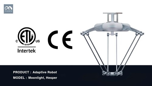 MOONLIGHT玄晖成为全球首款获得CE+ETL双认证的力控型并联机器人
